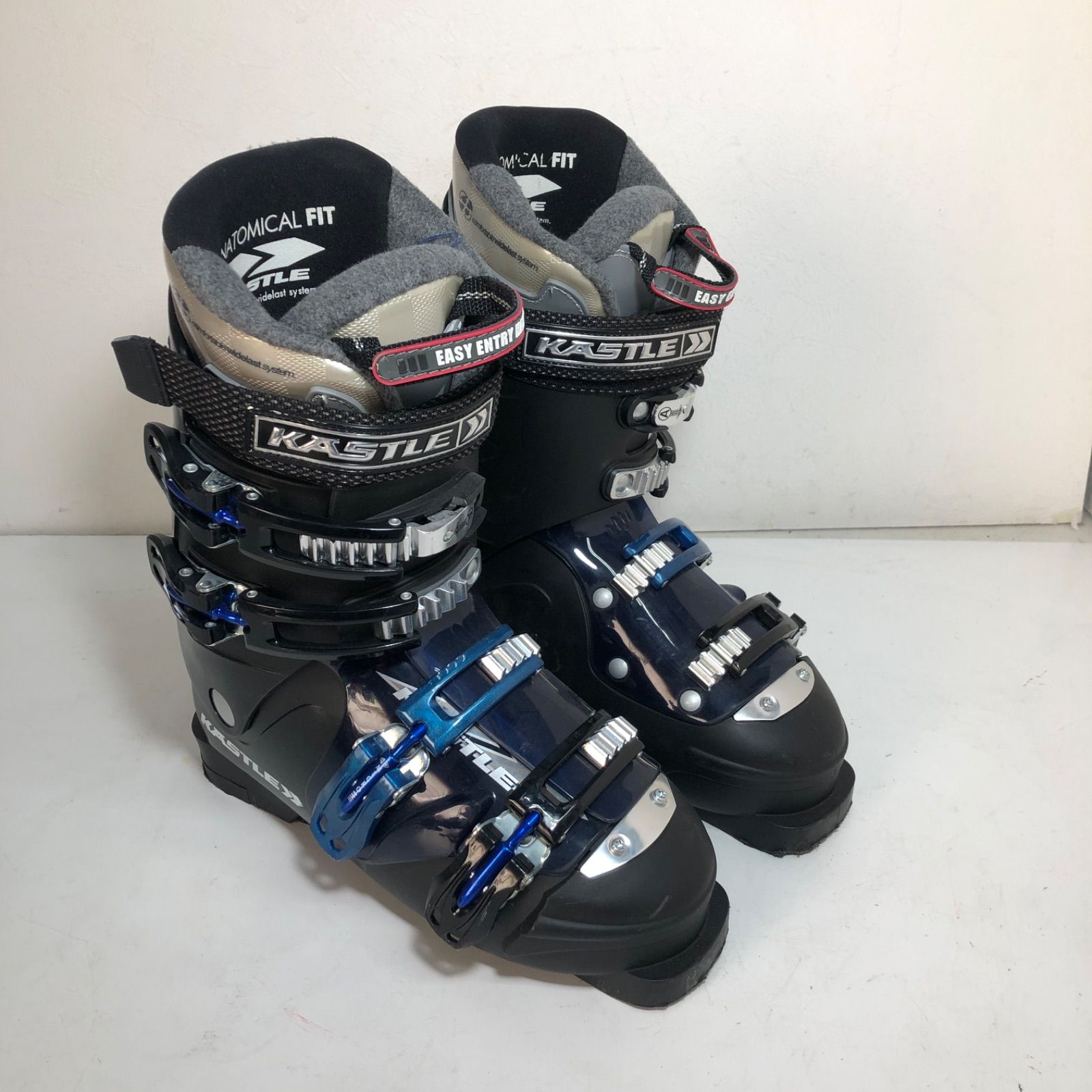 KASTLE TECSPEED 036 スキーセット 140センチ 靴25センチ KASTLE