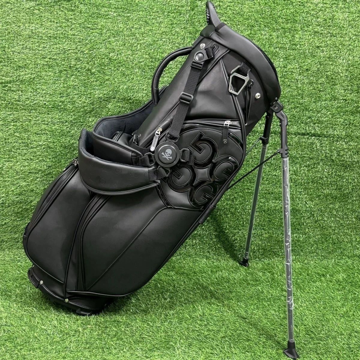 ジーフォア ゴルフ キャディバッグ スタンド式バッグ 黒 G/FORE