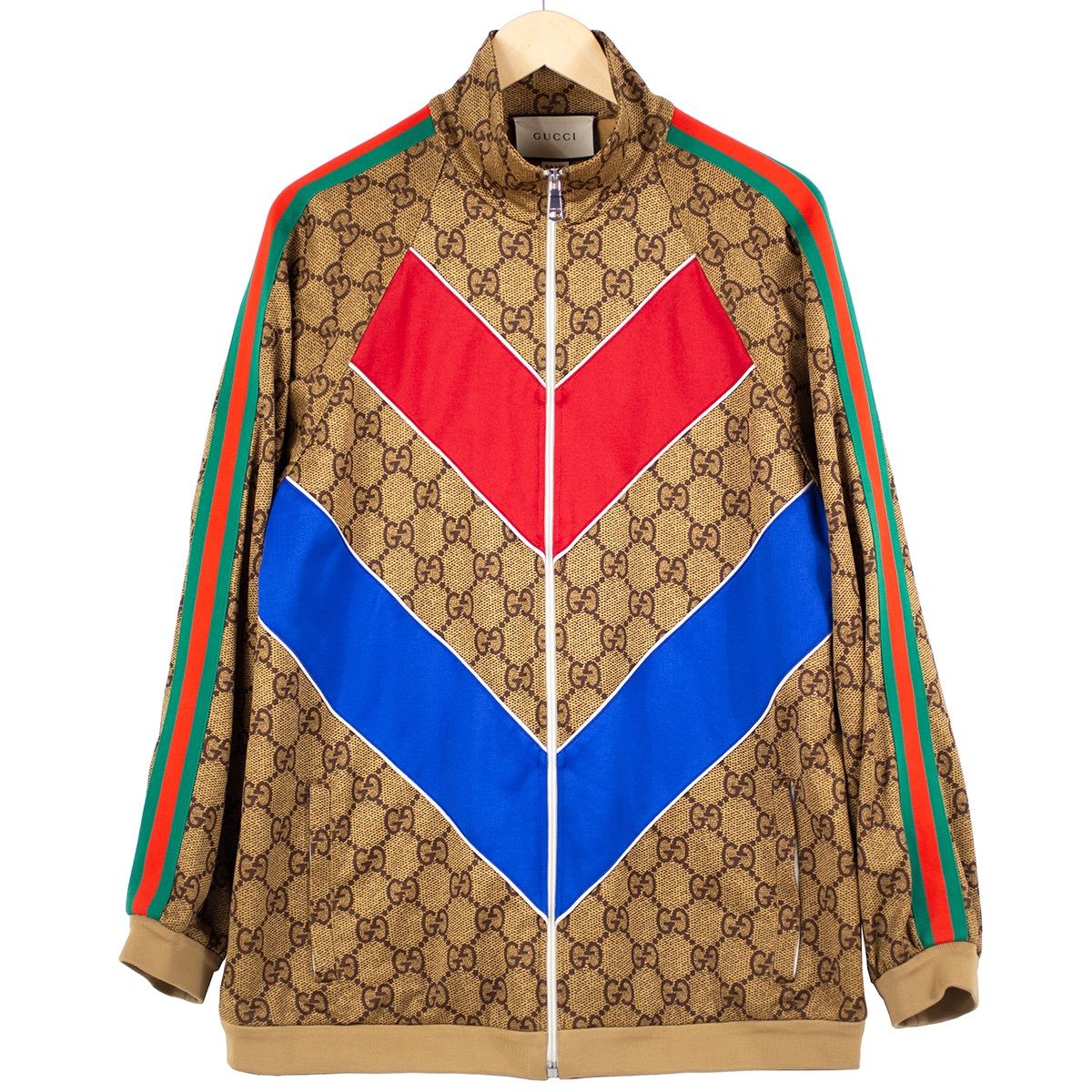 GUCCI】グッチ GG Printed Technical Jersey Jacket テクニカル