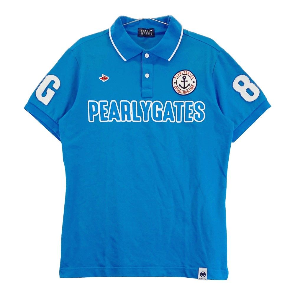 PEARLYGATESメンズポロシャツ サイズ5 PEARLYGATESメンズポロシャツ
