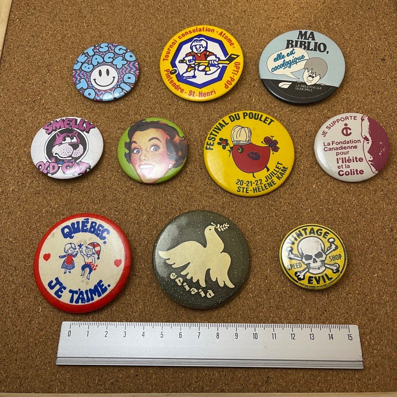 缶バッジ ビンテージ アンティーク BF 50s ~ 60s 70s 80s 90s 00s 小物