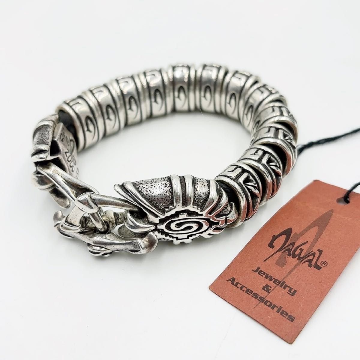 NAGUAL ナグァール ナガール ブレスレット シルバー 925 レザー