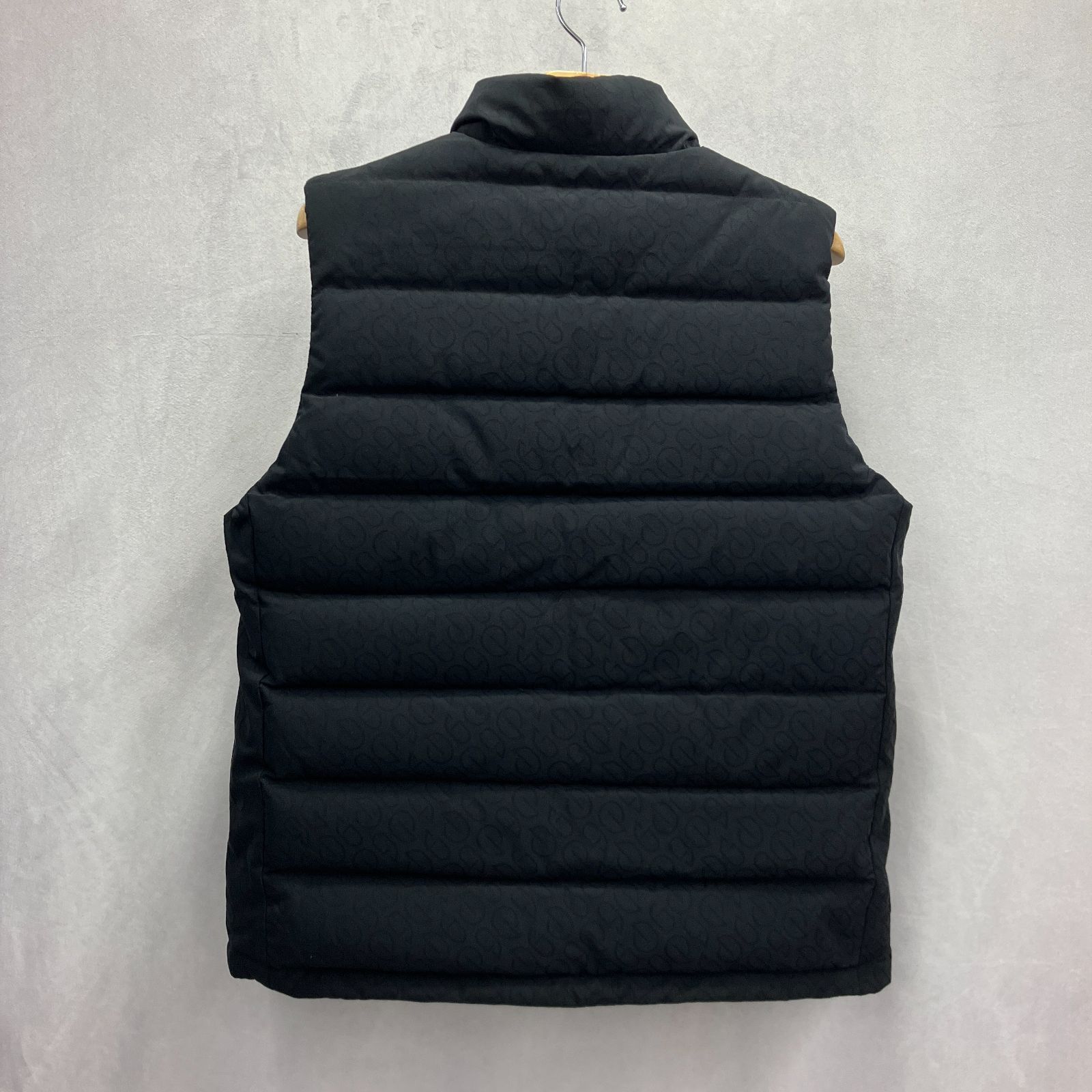 DESCENTE GOLF デサント ゴルフ ジャカード ダウン ベスト DG4FVE00M