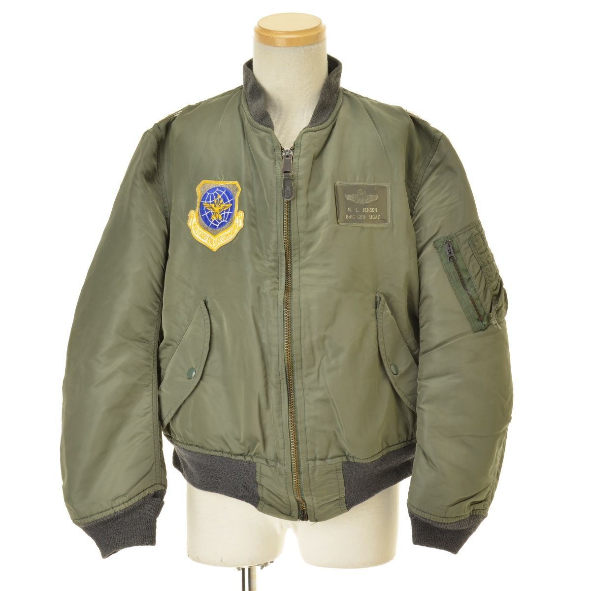 USAIRFORCE】90s ORCHARD社製 MIL-J-8279G MA-1 グランドクルー