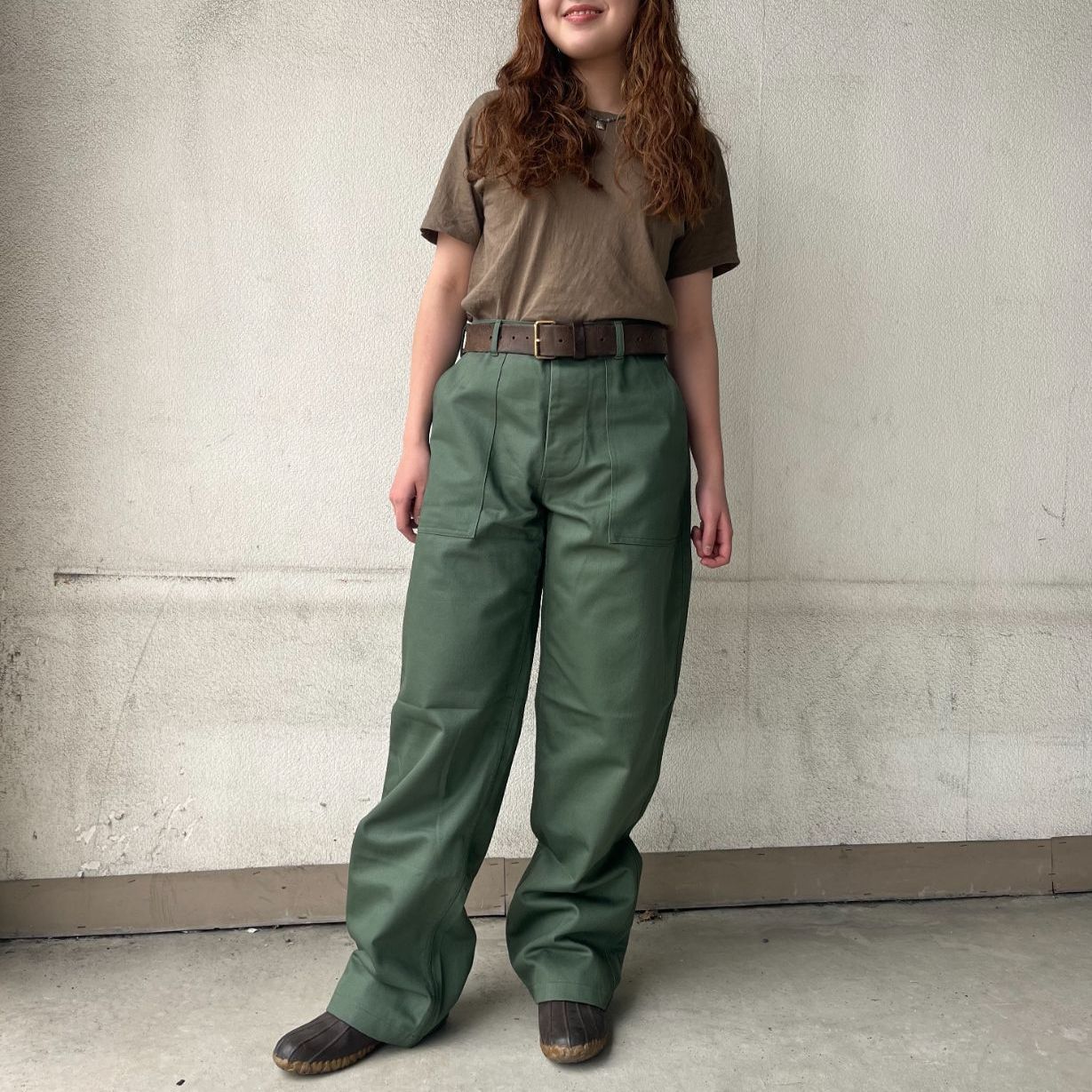 Made in USA【米軍】ベイカーパンツ コットンサテンOG－107 DEAD STOCK