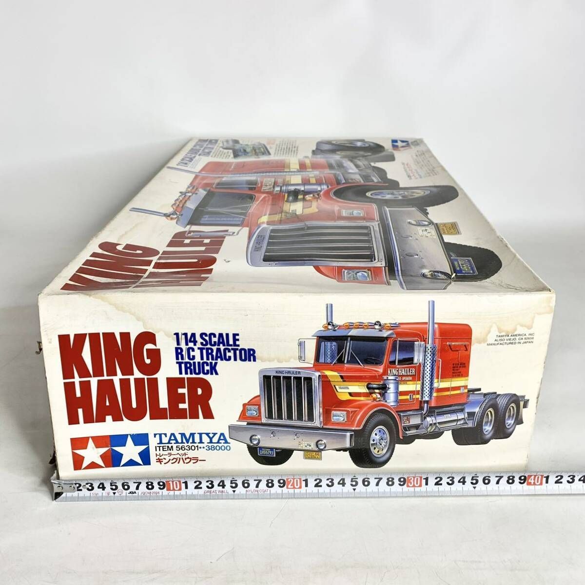 空箱 タミヤ トレーラーヘッド キングハウラー KING HAULER 1/14 電動