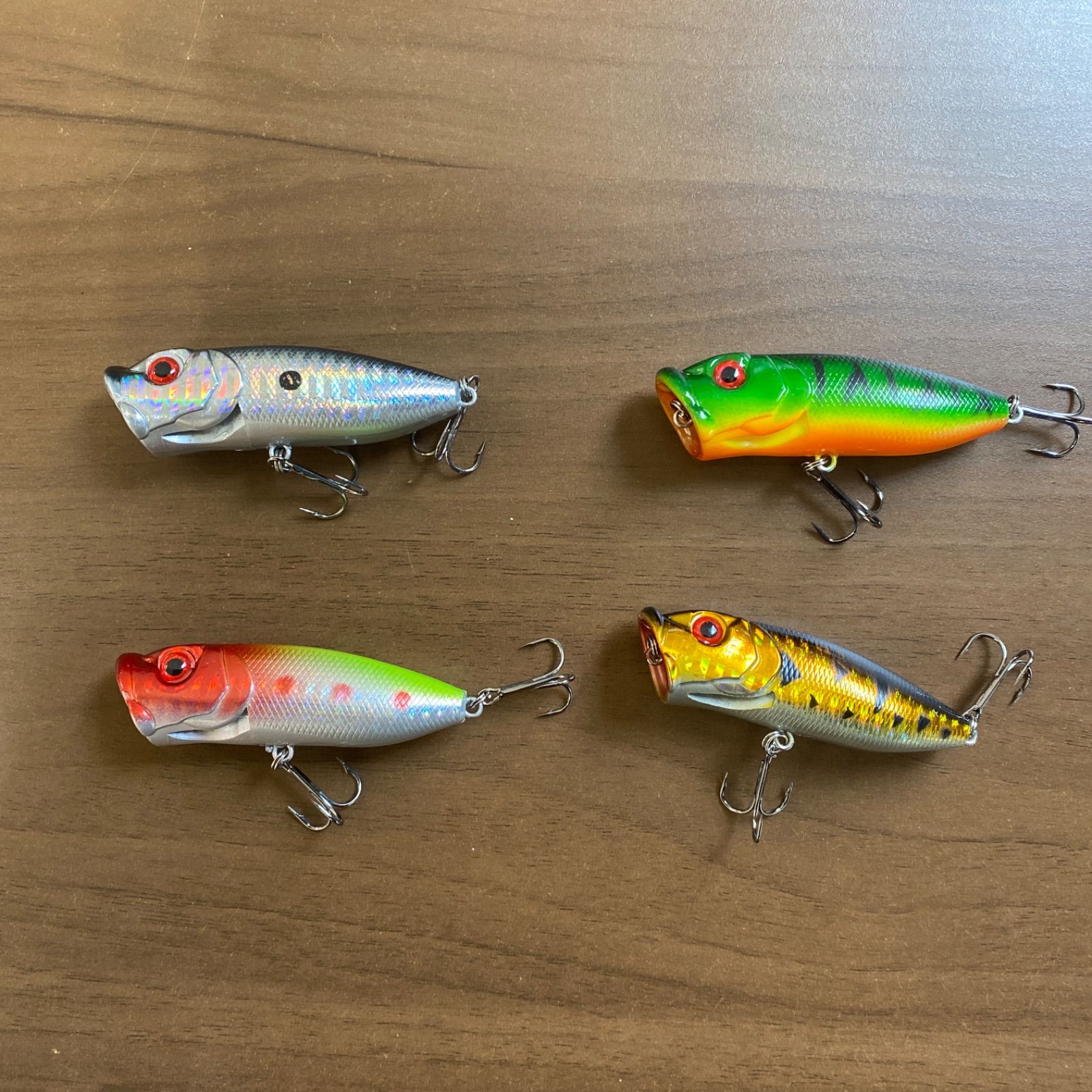 BUZZ BASS FISHING トップウォーター ルアー 6個セット BUZZ BASS