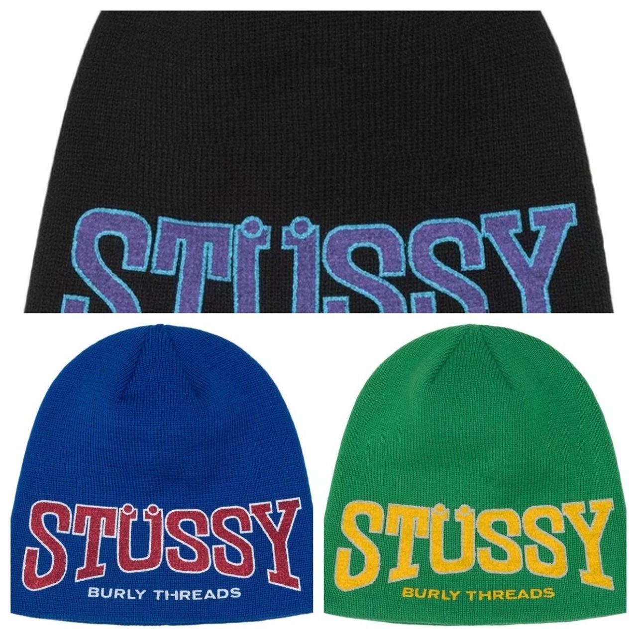 TWICE ナヨン着用 STUSSY ステューシー Burly Threads Skullcap ニット