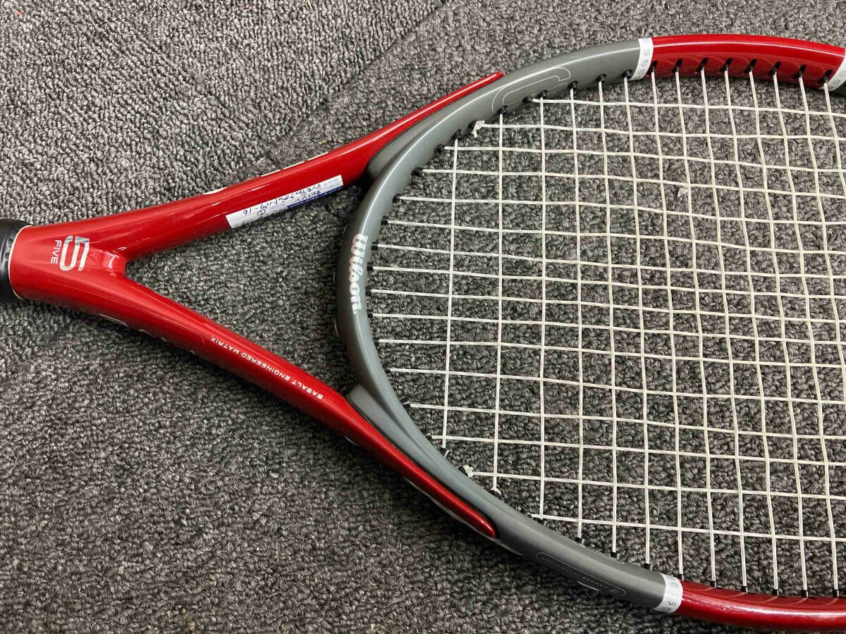 WILSON TRIAD FIVE 硬式テニスラケット グリップ2 WILSON TRIAD FIVE