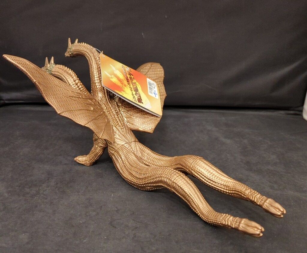 USJ限定、完全新規ソフビのキングギドラ（ゴジラ対エヴァンゲリオン版