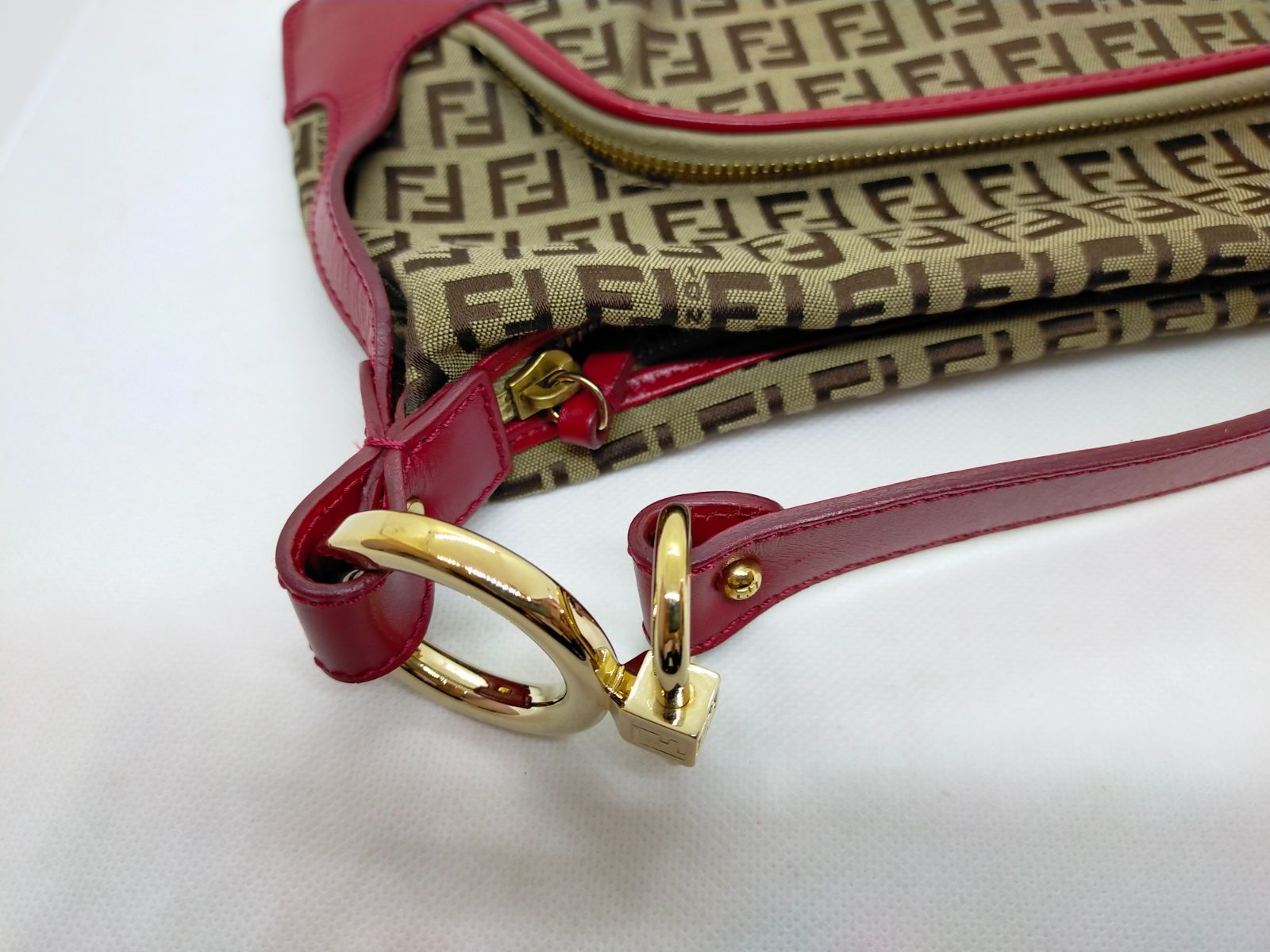 FENDI】フェンディ ズッカ柄 ハンドバッグ（アクセサリーポーチ）保存