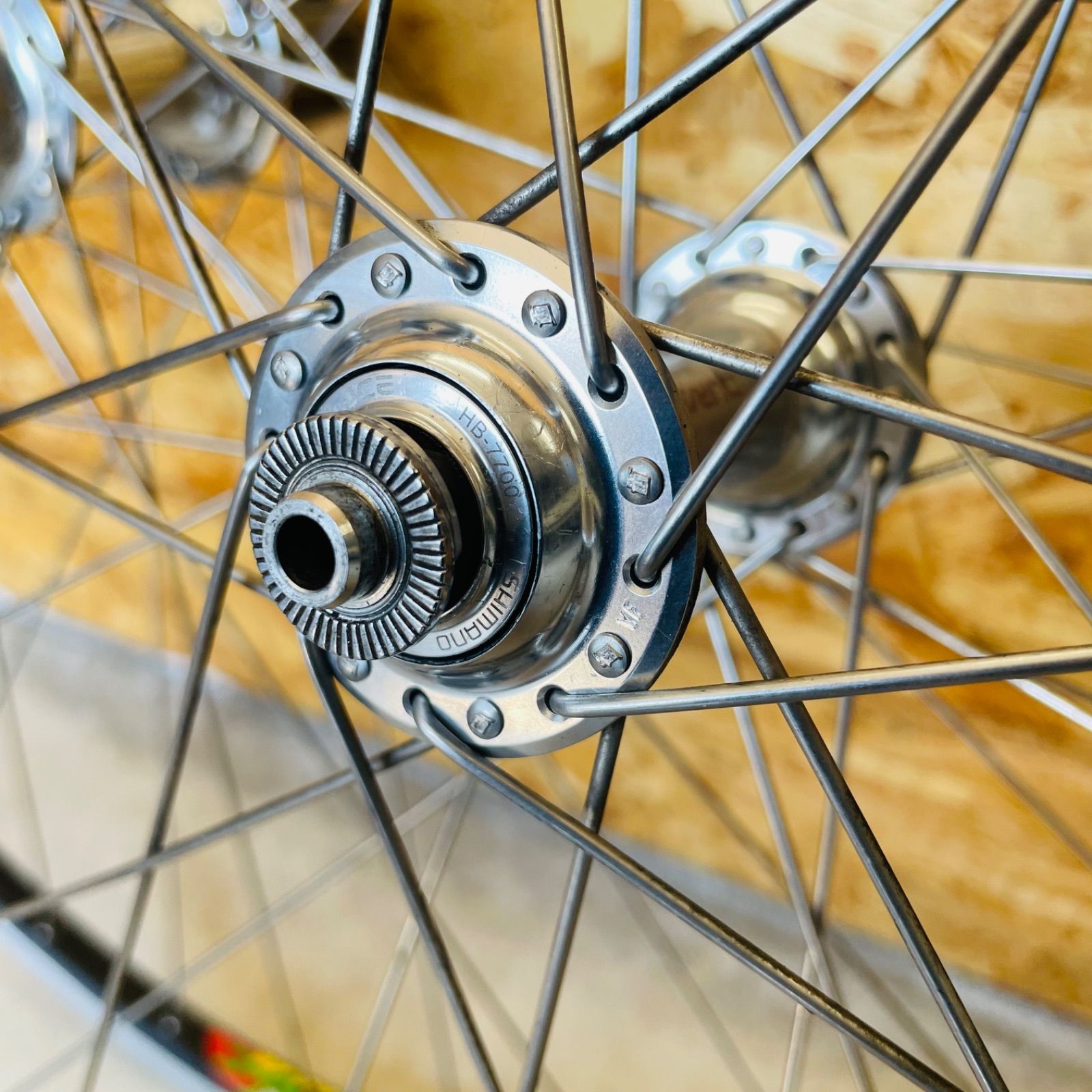 MAVIC Reflex チューブラ ＋DURA-ACE FH-7700 7700 車・バイク・自転車