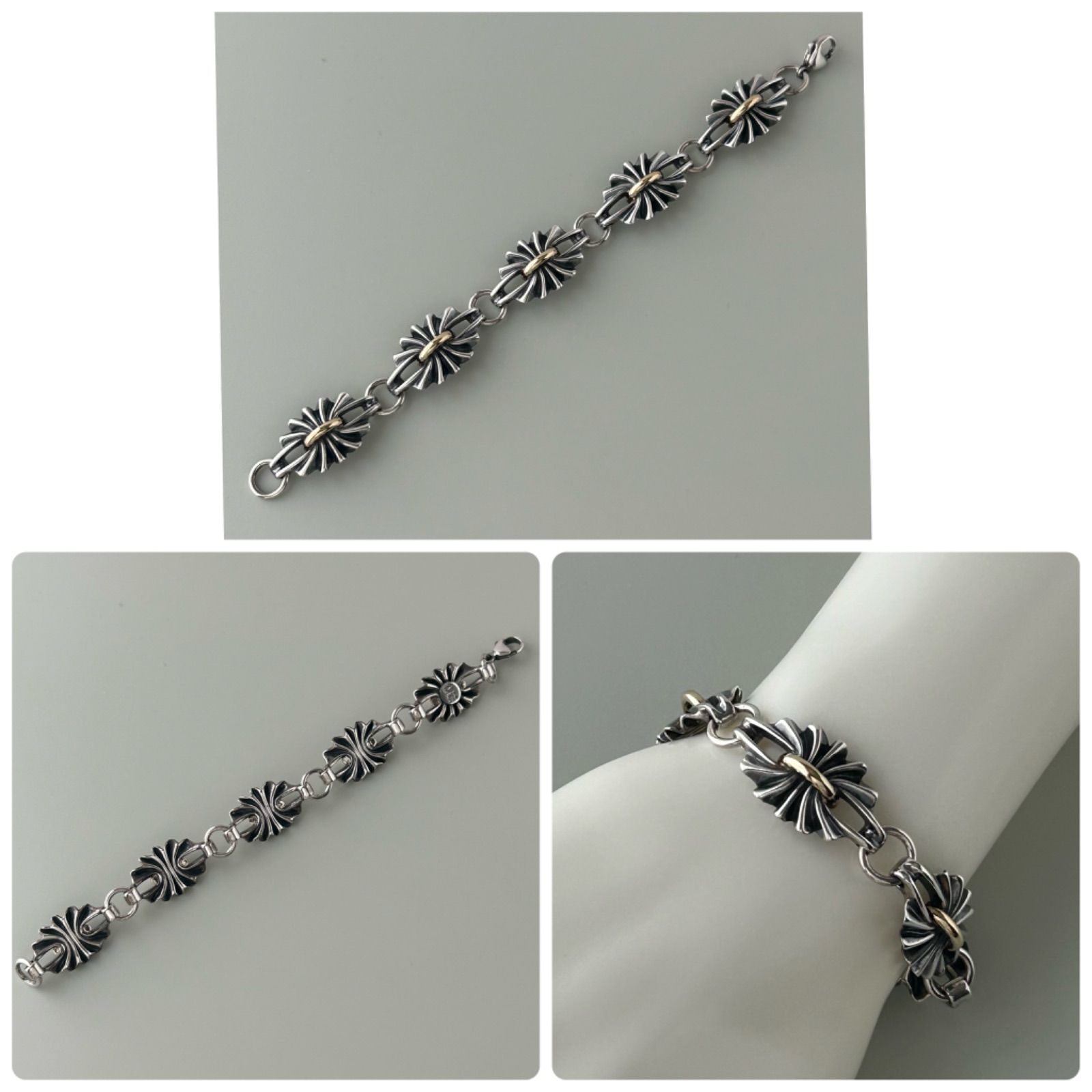 ジョージジェンセン 激レア ブレスレット 394 BOW ギャザー AG925