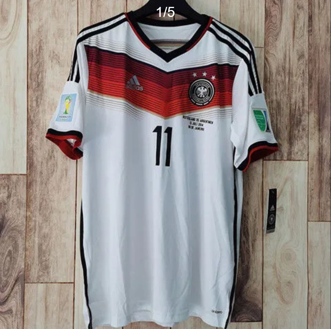 adidas ドイツ代表 シャツ 11番 タグ付き klose クローゼ adidas