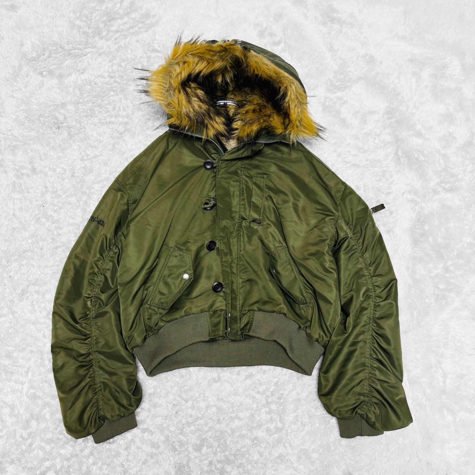 ALPHA 90s USA製 ALPHA N-2B MA1フライトジャケット ideal N-2B