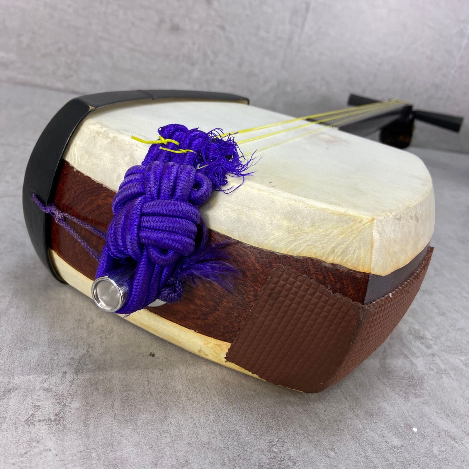 良品地唄三味線 三味線 紅木 太棹 綾杉胴 東さわり 津軽三味線 紅木