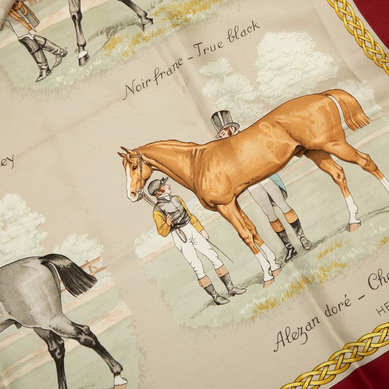 エルメス カレ LES ROBES レディース エルメス カレ90 LES ROBES 馬の