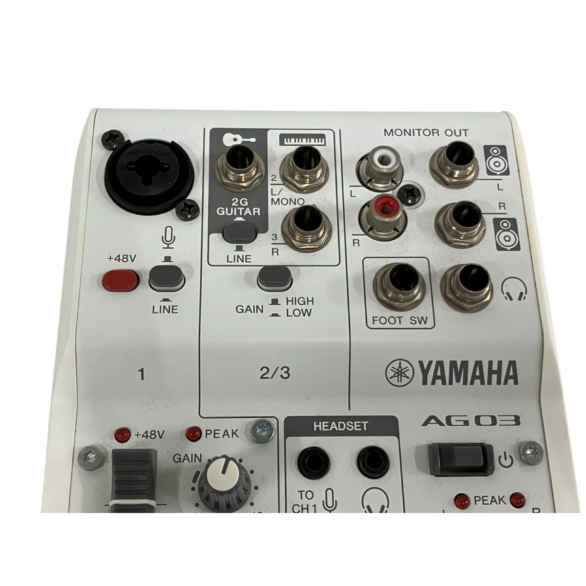 YAMAHA AG03 オーディオインターフェイス/中古美品 AG03 YAMAHA