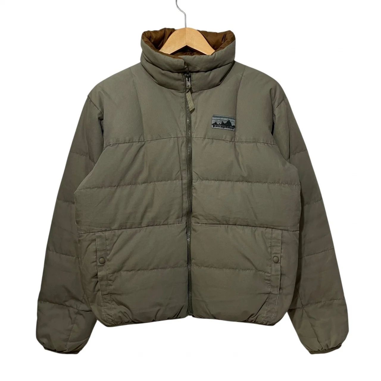 13年 pataginia ダウンジャケット グースダウン 40周年限定 カーキ XS