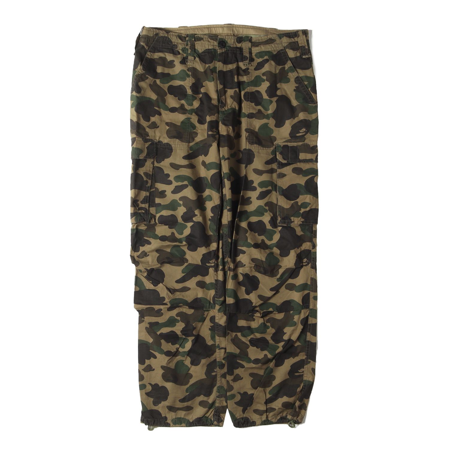 A BATHING APE ア ベイシング エイプ パンツ サイズ:M 00s 1stカモ 猿