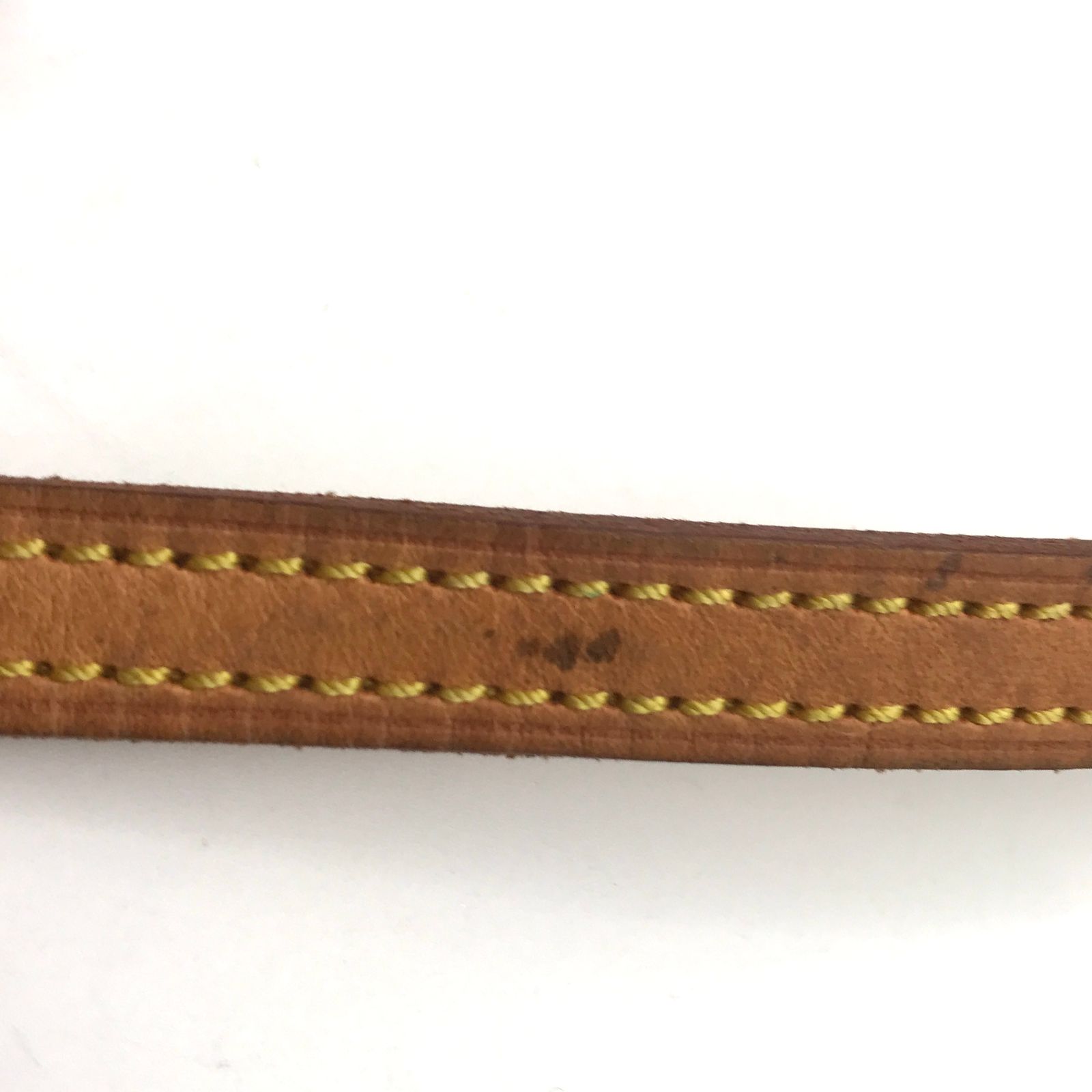 LOUISVUITTON ルイヴィトン ヌメ革 ショルダー ストラップ ブラウン