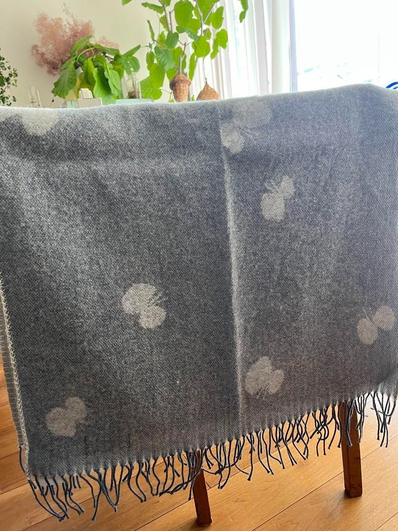 希少】クリッパン ミナペルホネン CHOUCHO ストール ショール 膝かけ