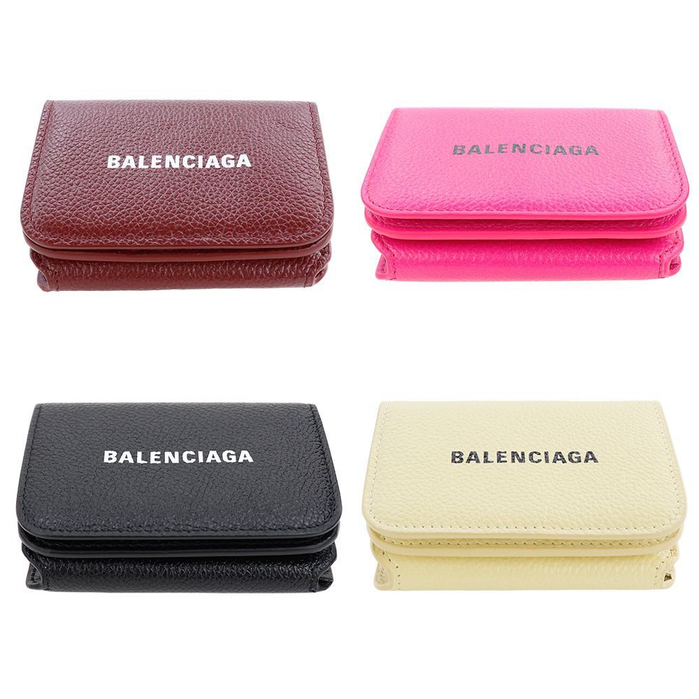 バレンシアガ 財布 三つ折り BALENCIAGA CASH MINI WALLET 593813