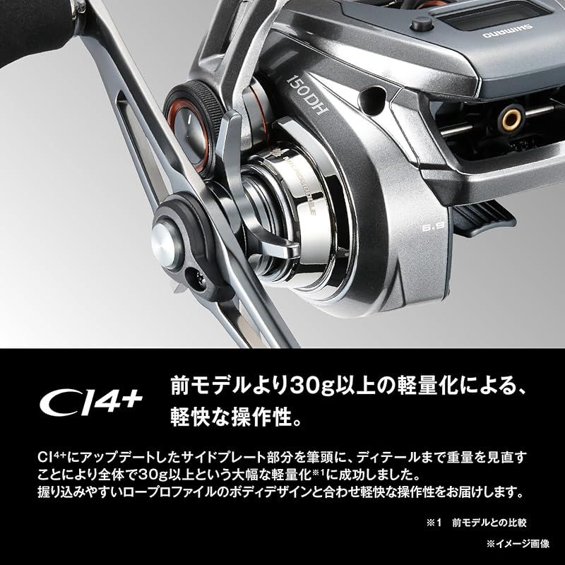 シマノ 24 バルケッタ プレミアム 150DH 右ハンドル (2024年モデル