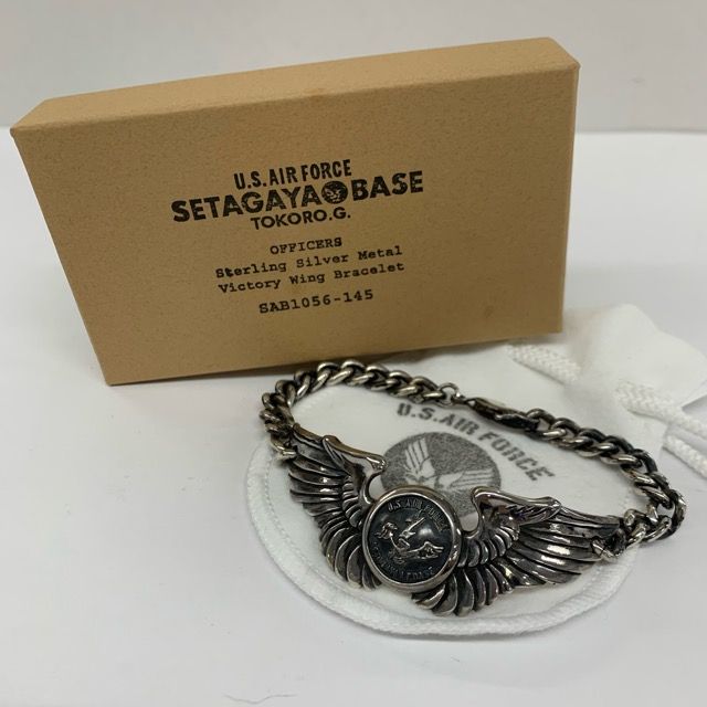 世田谷ベース S.E.A.F. スターリングシルバー ウイングブレスレット
