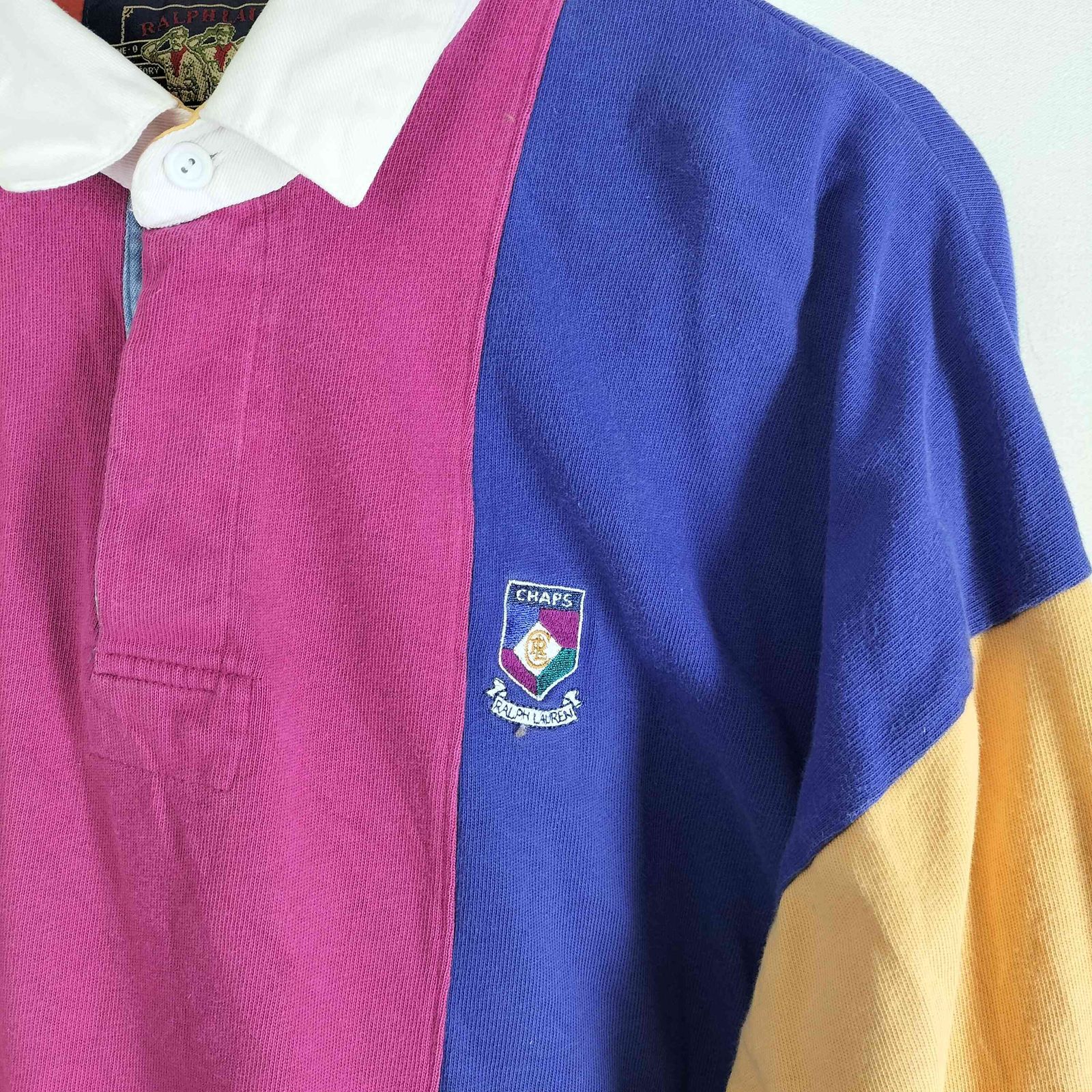 チャップスラルフローレン CHAPS RALPH LAUREN 90S カラフルラガー