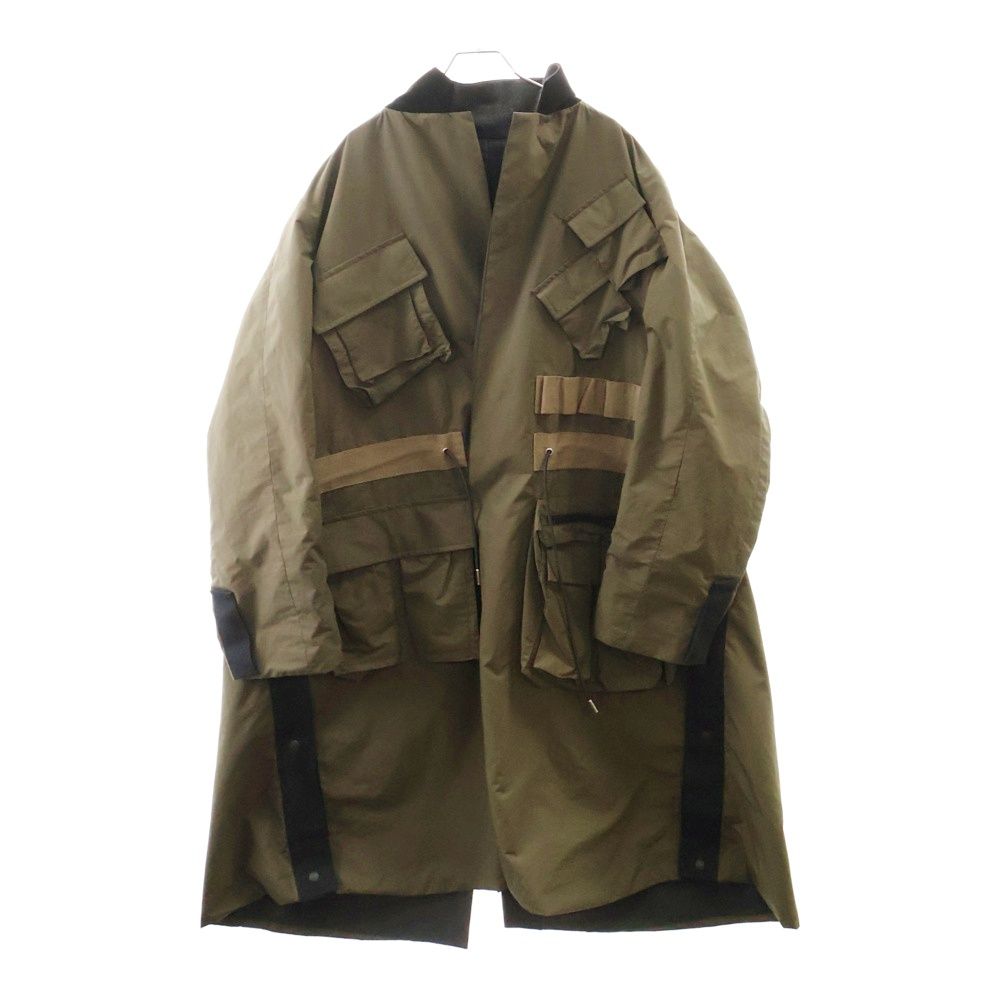 Sacai (サカイ) 23AW Matte Taffeta Reversible Coat リバーシブル
