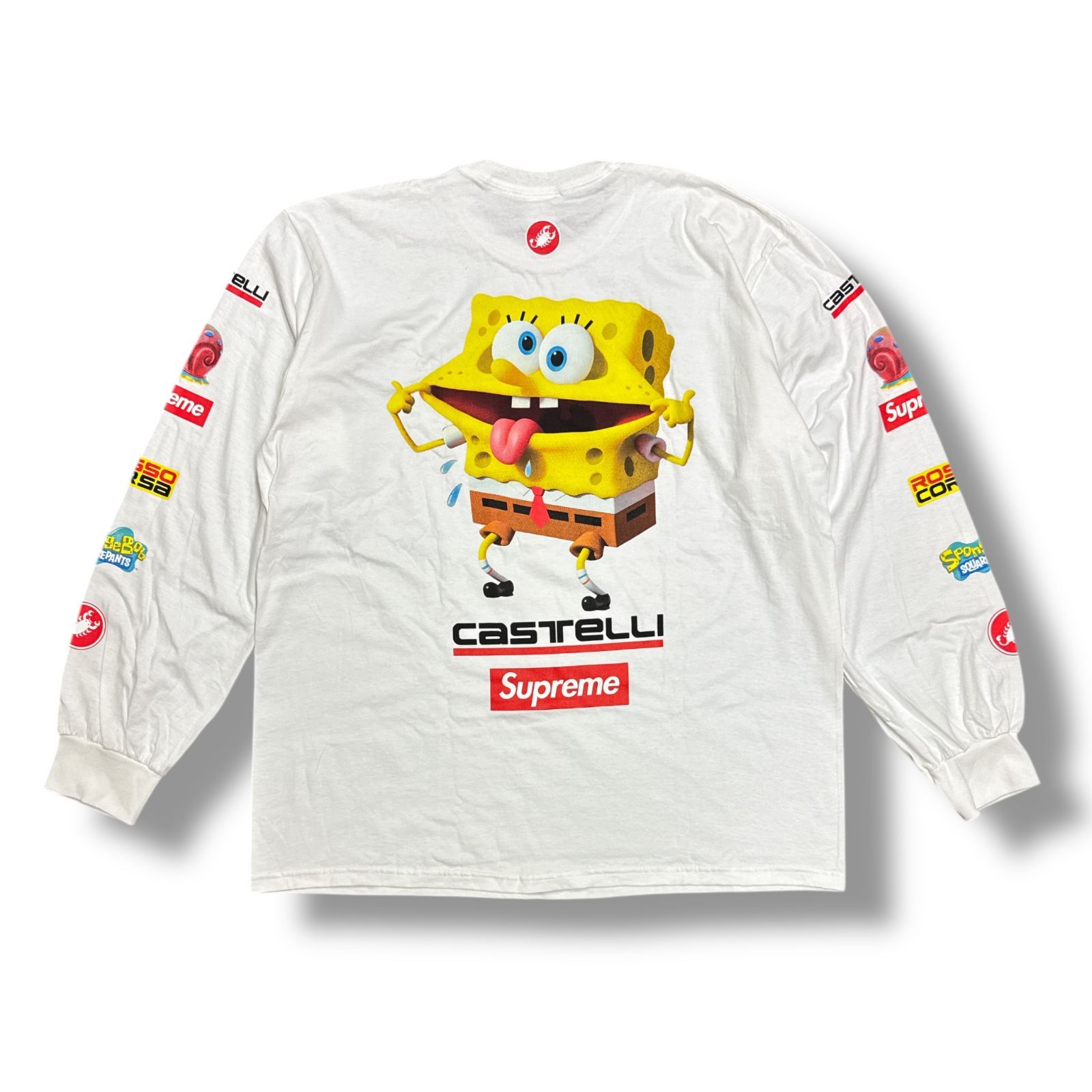 国内正規 未使用品 Supreme 25SS SpongeBob Racing L/S Tee スポンジ