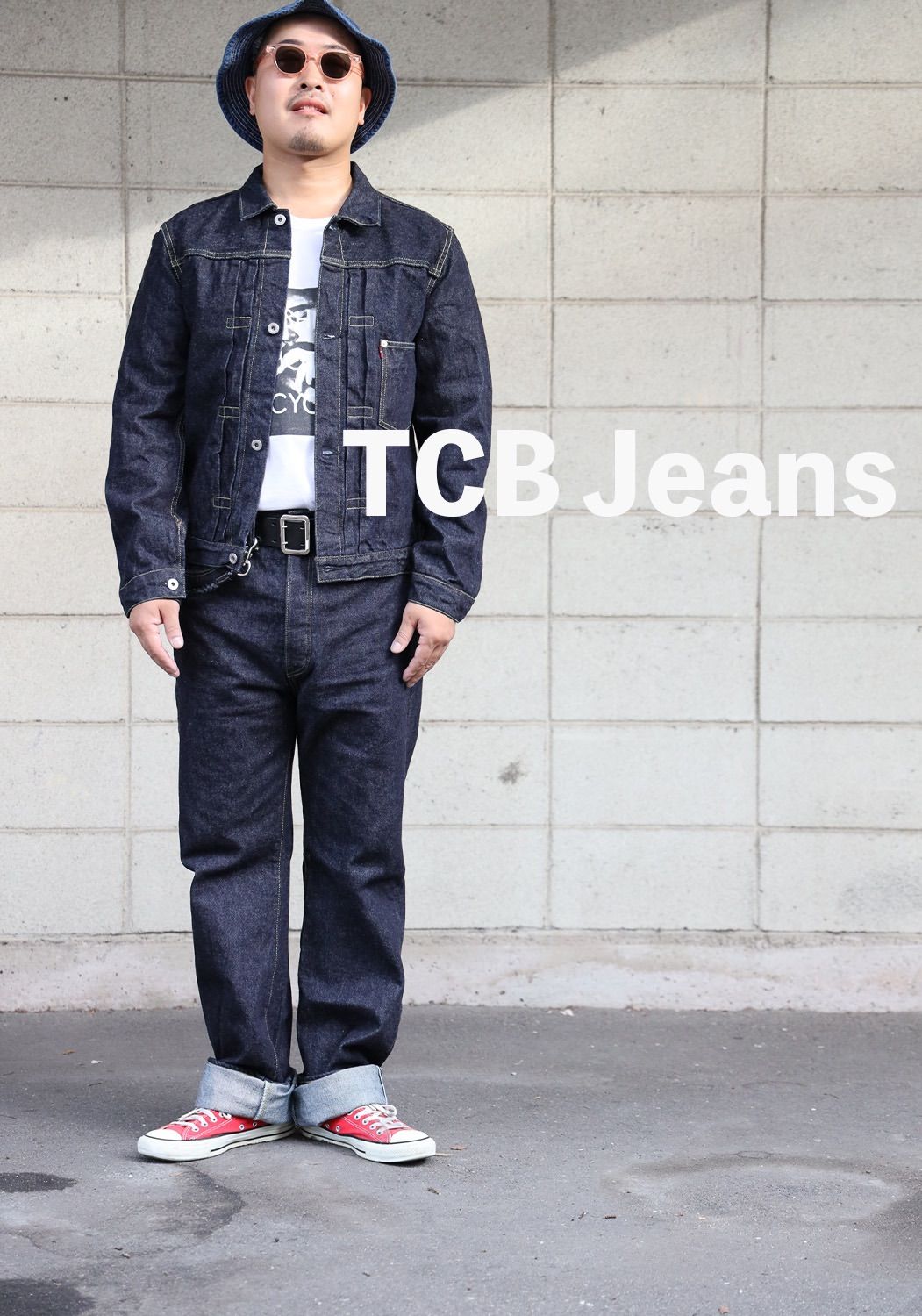 TCB JEANS S40s JEANS 大戦デニム TCBジーンズ ラスト赤タブ - メルカリ