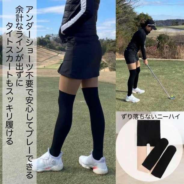 残り1足23cm ☆W.ANGLE GOLF☆韓国 ゴルフ ニーハイブーツ 残り1足23cm