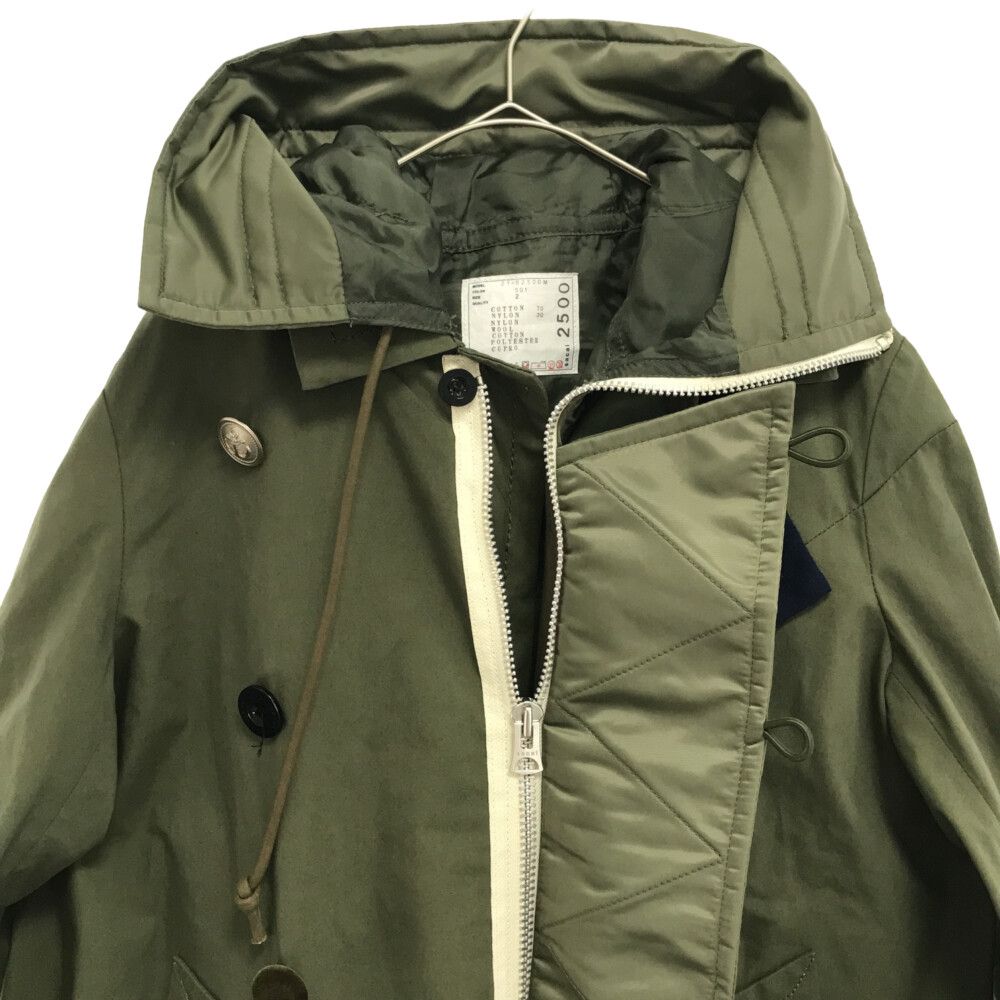 Sacai (サカイ) 21SS OXFORD COAT オックスフォード コート カーキ