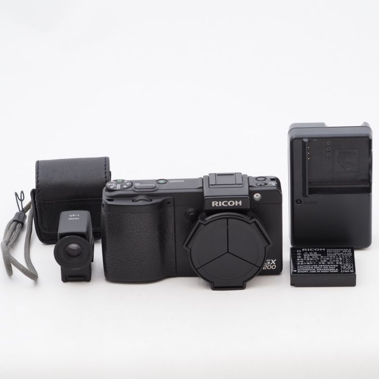 RICOH GX200＋レンズ2種(TC-1, DW-6)＋アダプタ(HA-2) 安い 価格 リコー