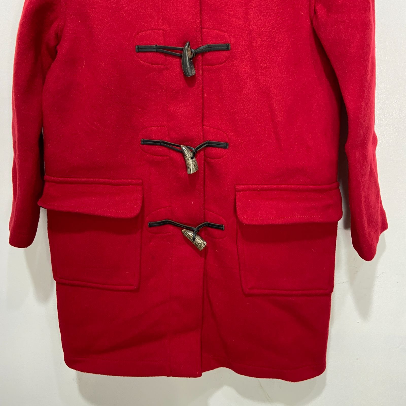 ☆ORIGINAL MONGOMERY☆モンゴメリー☆ダッフルコート☆赤☆サイズ36