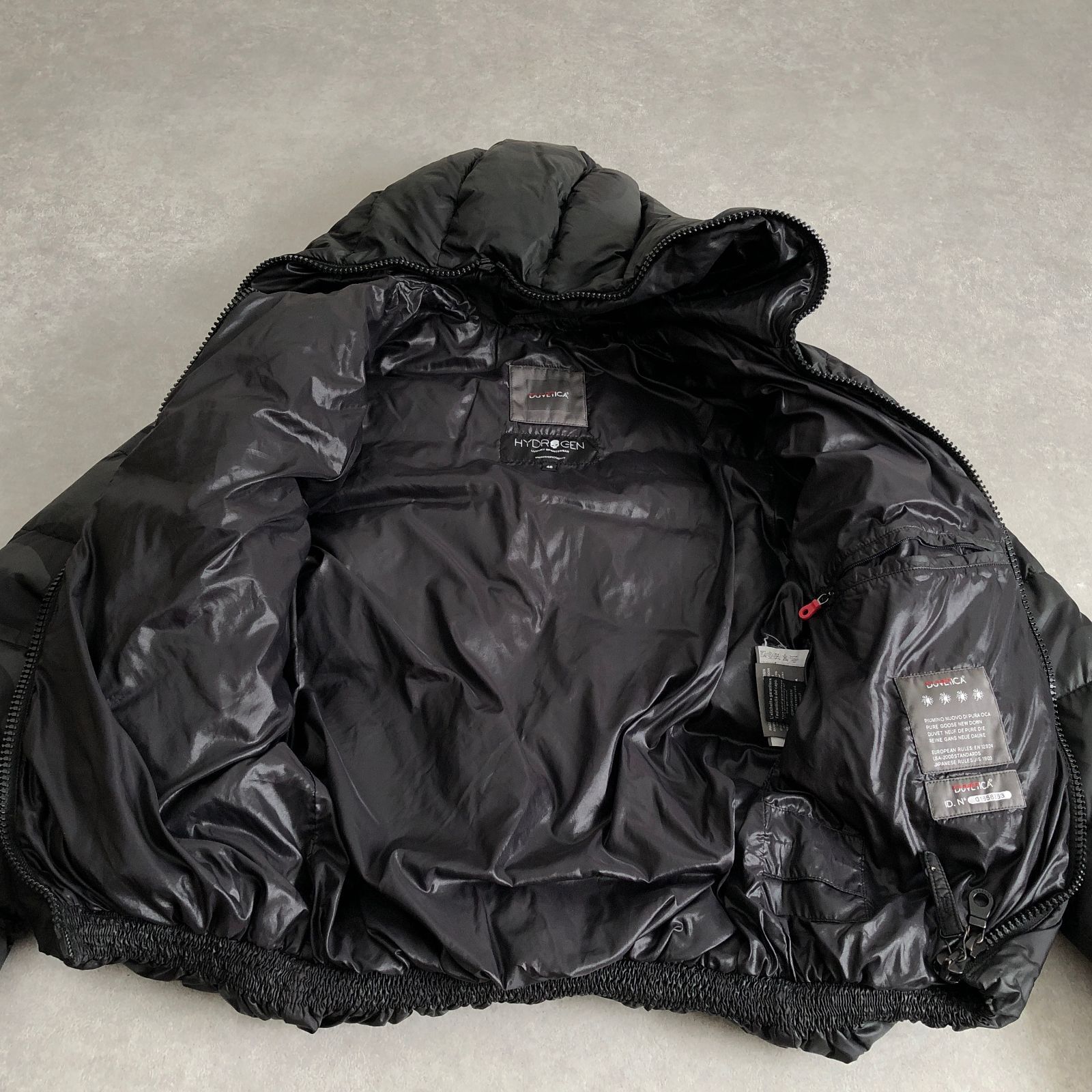 HYDROGEN x DUVETICA シャドーカモフラ柄 別注コラボ ダウン