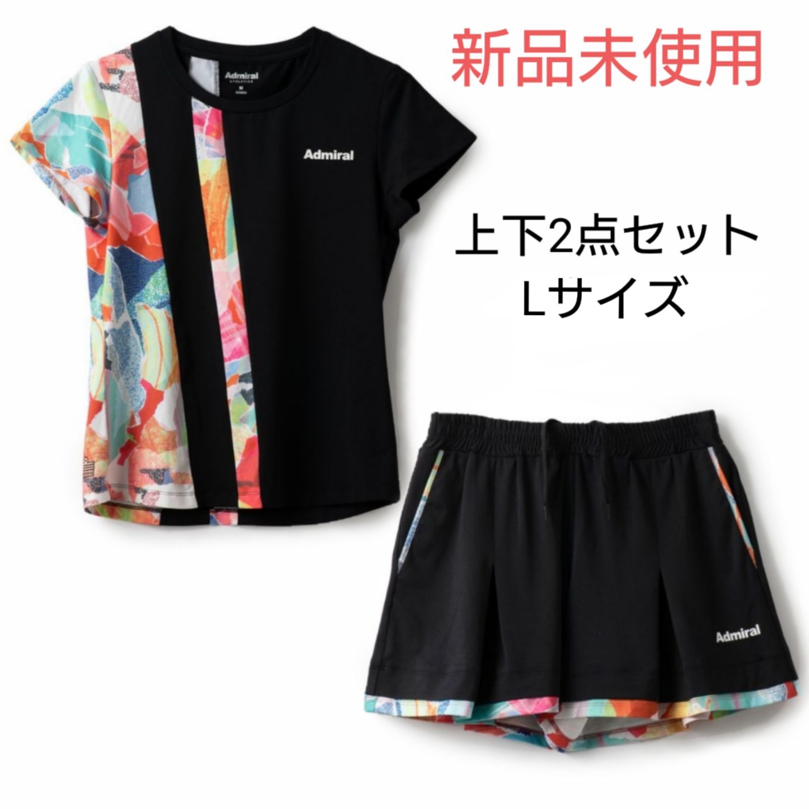 Admiral テニスウェアセット 花火模様 Admiral テニスウェアセット