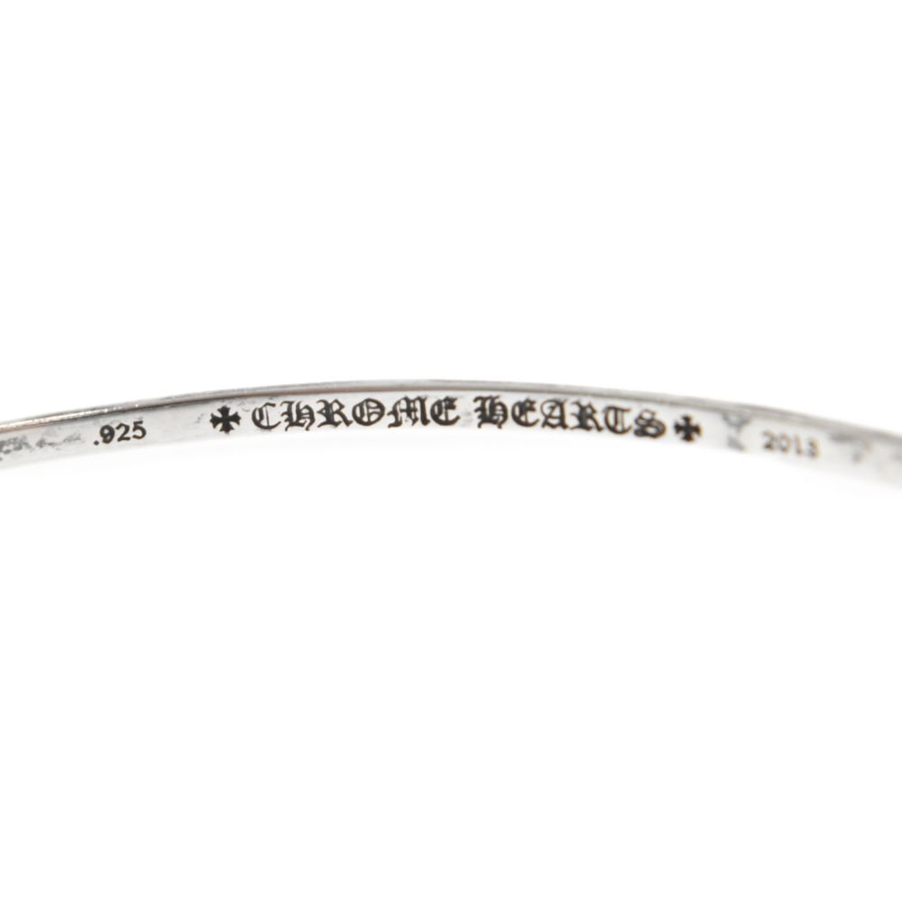 CHROME HEARTS (クロムハーツ) CH CROSS BUBBLEGUM BANGLE CHクロス