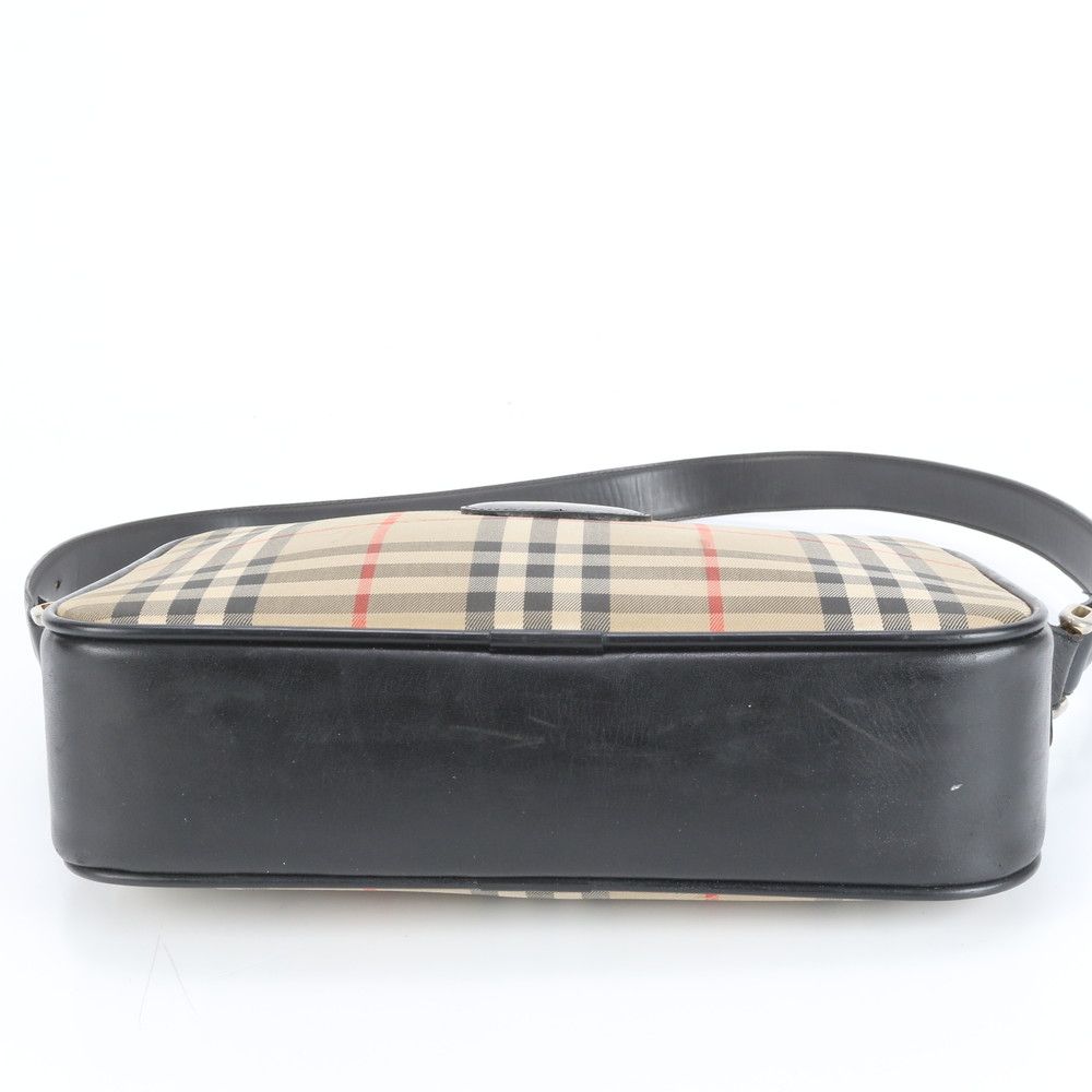 希少〉BURBERRY ショルダーバッグ 月桂樹 シャドーホース レザー 希少