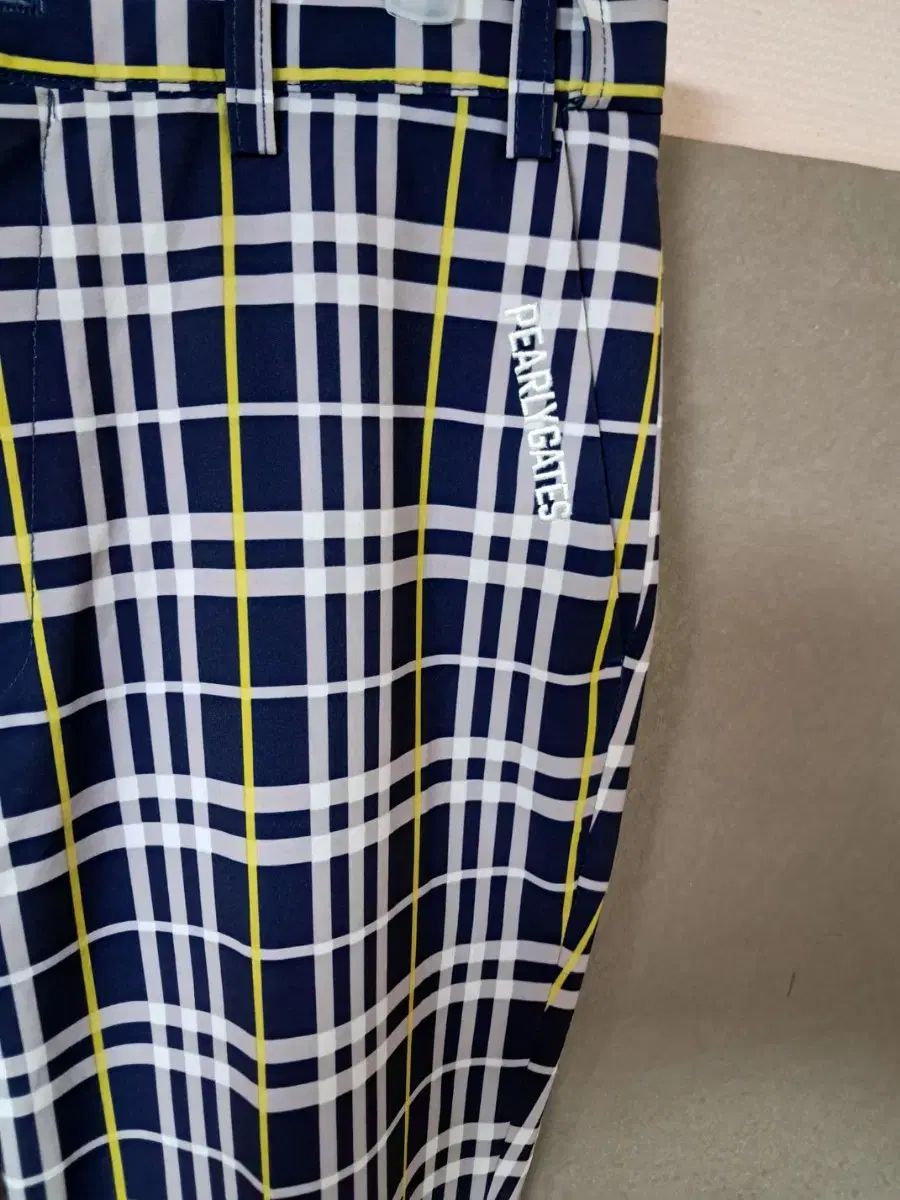 PEARLEY GATES パーリーゲイツ チェック柄 パンツ 薄手 4サイズ