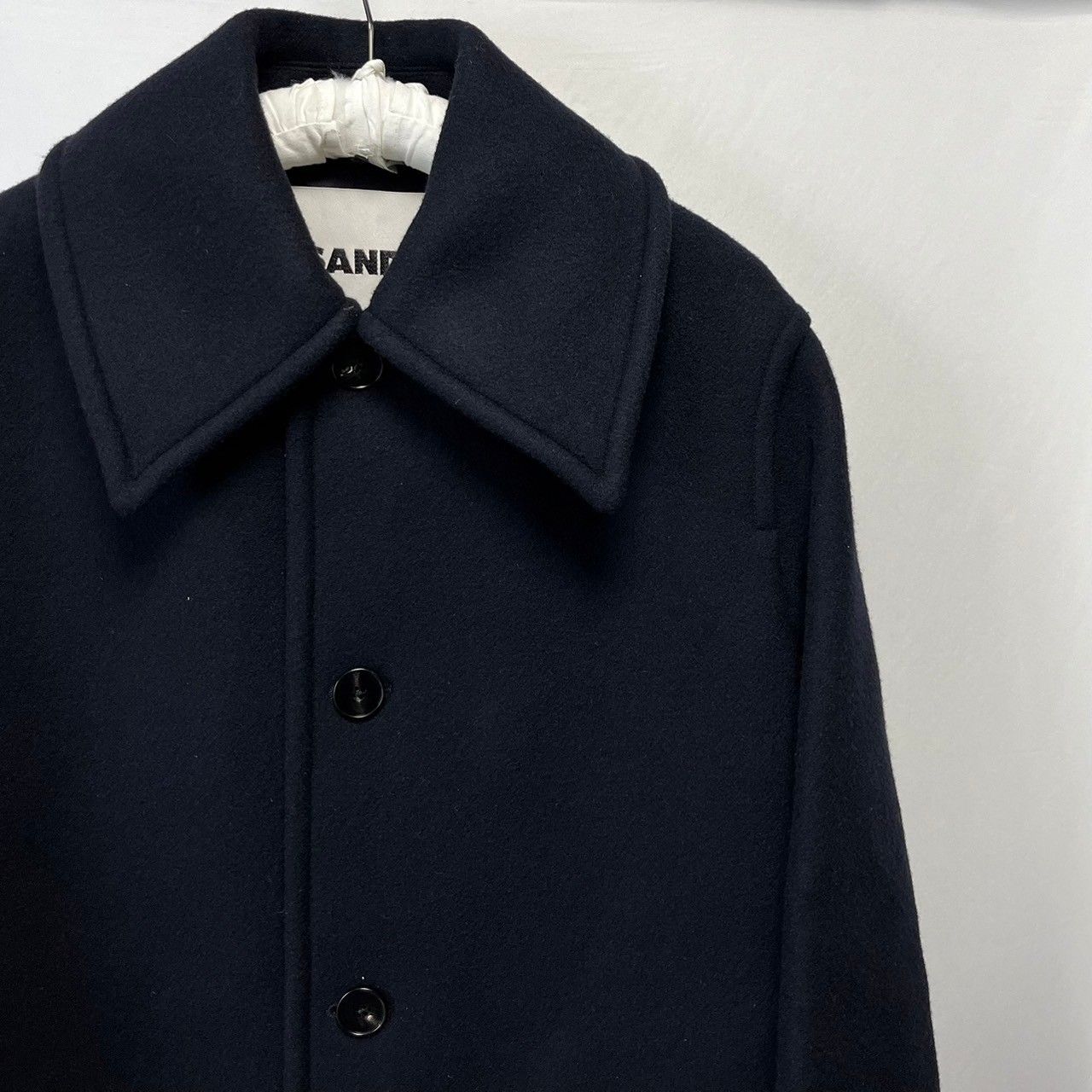 JIL SANDER ジルサンダー 21AW ウールステンカラーコート バルカラー