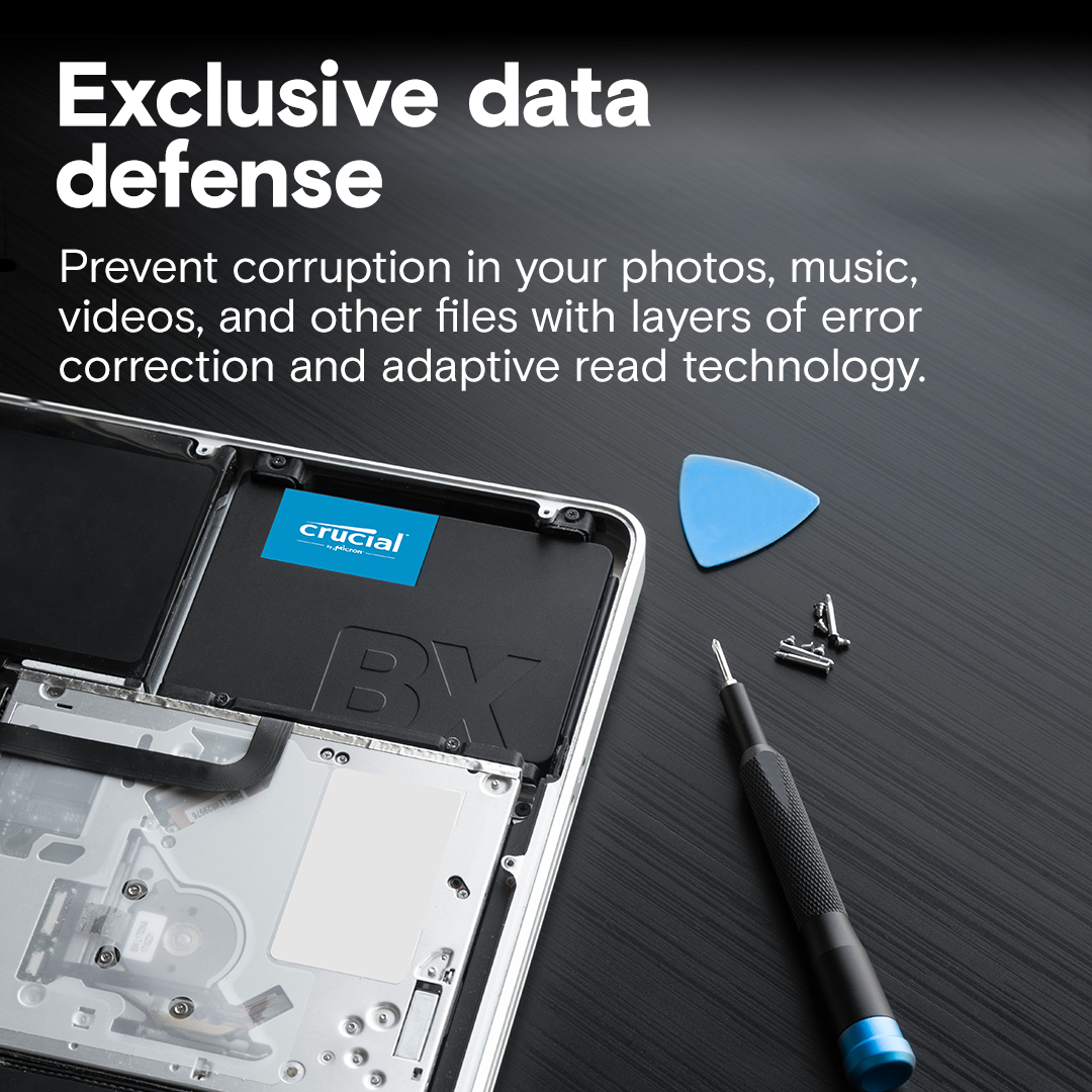 Crucial BX500 1TB 3D NAND SATA 2.5-inch SSD | CT1000BX500SSD1