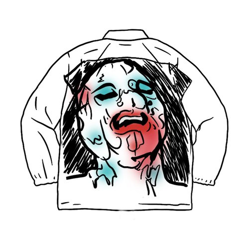 Supreme Leigh Bowery Airbrushed Shirt 'White' | Solesense