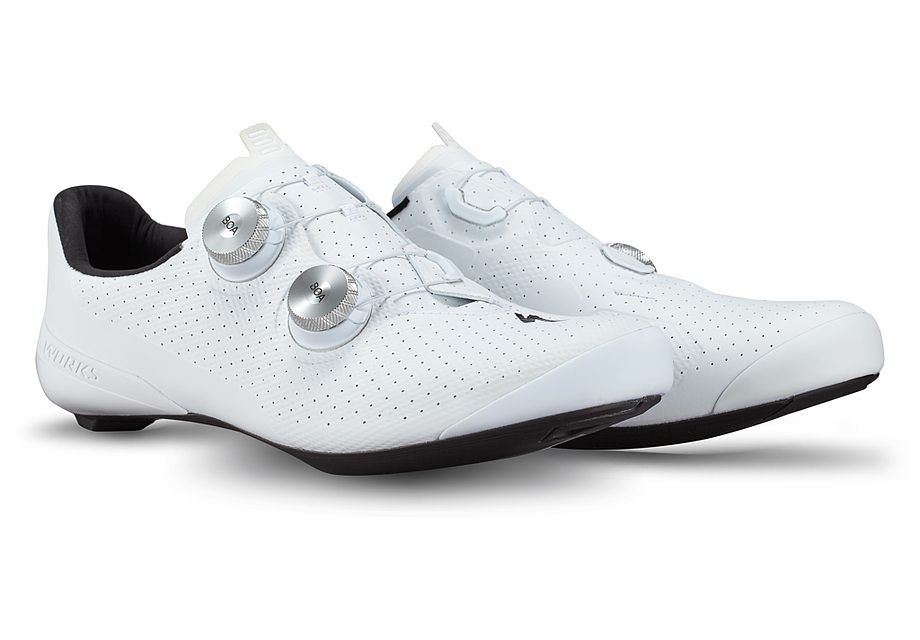 S-WORKS TORCH ROAD SHOES WHT WIDE 43(43 (27.5cm) ホワイト（ワイド
