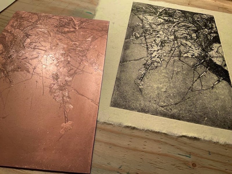 銅版画でダイレクトに描く｜齋藤悠紀