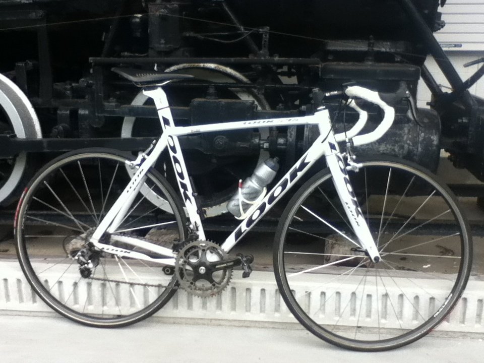 LOOK 595風な ロードバイク ホワイト LOOK 595風な ロードバイク