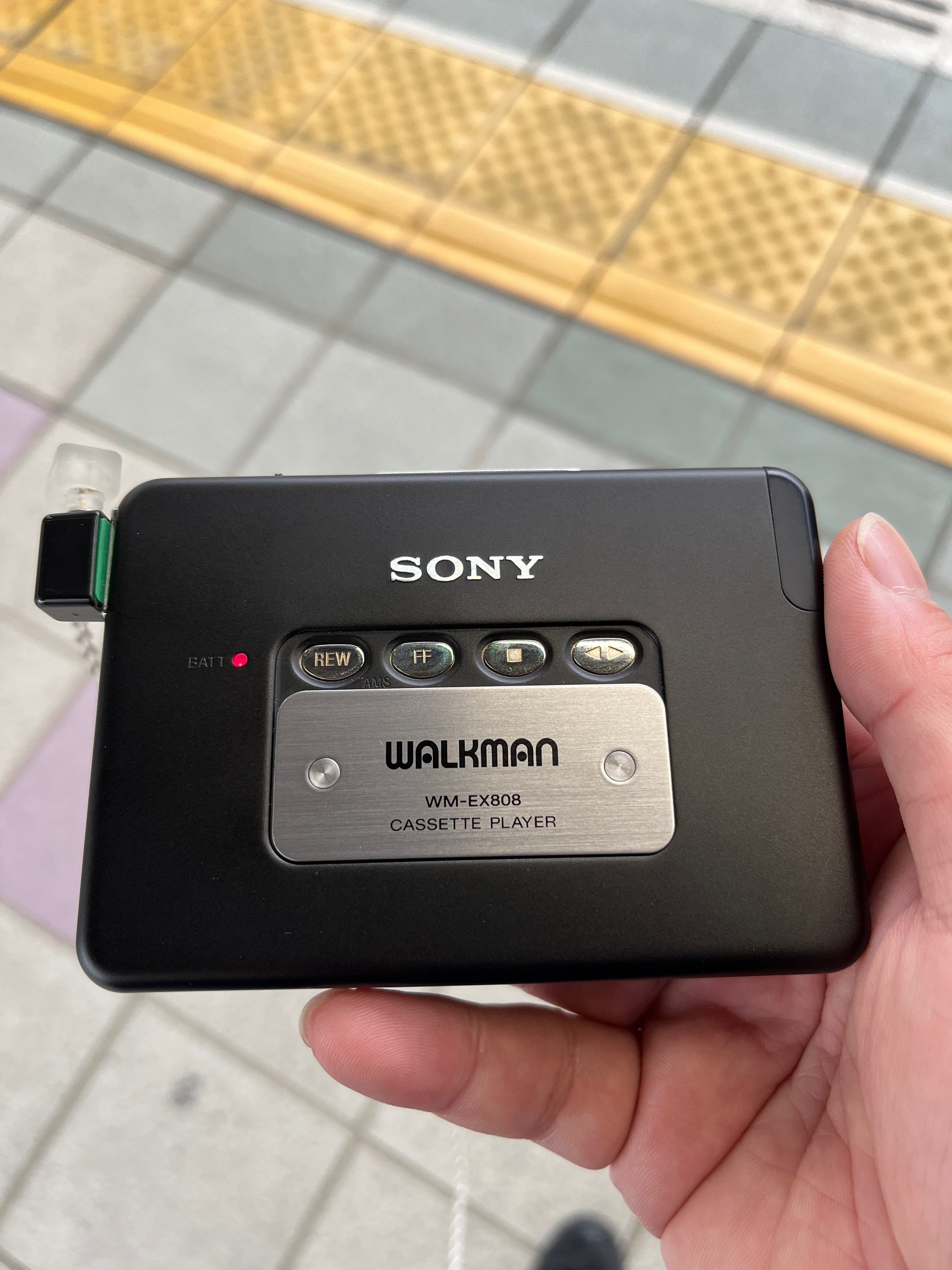 今日のカセットウォークマン履歴20230523｜リョウ