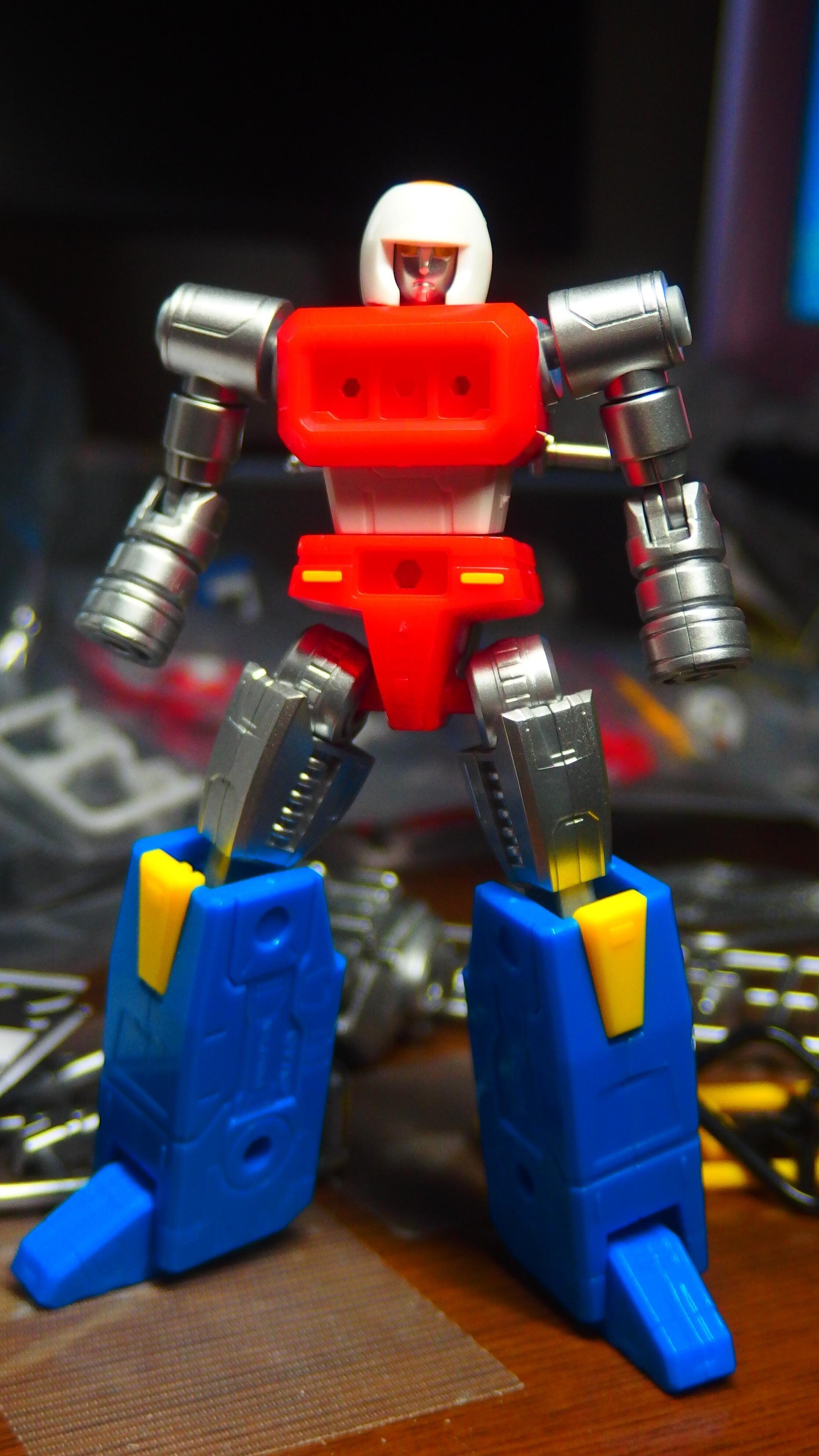 卓上玩具レビュー59 バイクロボ(マシンビルドシリーズ マシンロボ